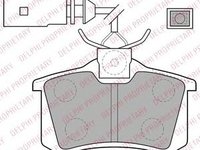 Set placute frana,frana disc AUDI A4 Cabriolet (8H7, B6, 8HE, B7) (2002 - 2009) DELPHI LP1556 piesa NOUA