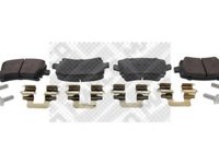 Set placute frana,frana disc AUDI A4 limuzina (8D2, B5), AUDI A6 limuzina (4A, C4), AUDI A6 Avant (4B5, C5) - MAPCO 6696