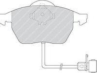 Set placute frana,frana disc AUDI A6 (4A, C4) (1994 - 1997) FERODO FDB590 piesa NOUA