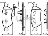 Set placute frana,frana disc AUDI A6 Avant (4F5, C6) (2005 - 2011) BOSCH 0 986 494 200