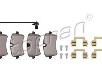 Set placute frana,frana disc AUDI A7 Sportback (4GA, 4GF), AUDI A6 (4G2, C7, 4GC), AUDI A6 Avant (4G5, C7, 4GD) - TOPRAN 115 178