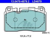 Set placute frana,frana disc AUDI Q5 (8R) (2008 - 2016) ATE 13.0470-4879.2 piesa NOUA