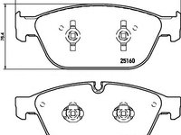 Set placute frana,frana disc AUDI Q5 (8R), AUDI A8 (4H_) - HELLA PAGID 8DB 355 016-021