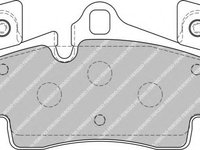 Set placute frana,frana disc AUDI Q7 (4L) (2006 - 2015) FERODO FDB1835 piesa NOUA