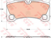 Set placute frana,frana disc AUDI Q7 (4L) (2006 - 2015) TRW GDB1775