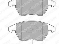 Set placute frana,frana disc AUDI TT (8J3) (2006 - 2014) DELPHI LP1837