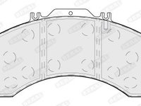 Set placute frana,frana disc BERAL BCV29011T