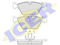 Set placute frana,frana disc BMW 3 limuzina (E46), ROVER 75 limuzina (RJ), BMW 3 cupe (E46) - ICER 181550