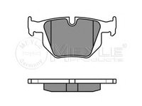 Set placute frana,frana disc BMW 3 limuzina (E90), BMW 3 Touring (E91), BMW 3 cupe (E92) - MEYLE 025 235 5017