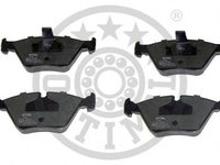 Set placute frana,frana disc BMW 5 limuzina (E39), WIESMANN MF3 Roadster - OPTIMAL 10141