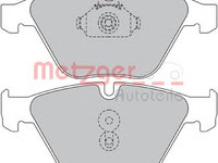 Set placute frana,frana disc BMW 6 Cabriolet (E64) (2004 - 2010) METZGER 1170090