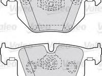 Set placute frana,frana disc BMW 7 (E65, E66, E67) (2001 - 2009) VALEO 598411