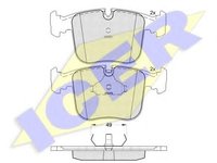 Set placute frana,frana disc BMW 8 (E31), MASERATI QUATTROPORTE Mk II - ICER 181628