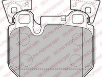 Set placute frana,frana disc BMW Seria 1 Cupe (E82) (2007 - 2013) DELPHI LP2121 piesa NOUA