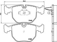 Set placute frana,frana disc BMW Seria 5 (E39) (1995 - 2003) BREMBO P 06 021 piesa NOUA