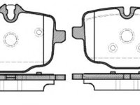 Set placute frana,frana disc BMW Seria 5 (F10, F18) (2009 - 2016) REMSA 1433.00 piesa NOUA