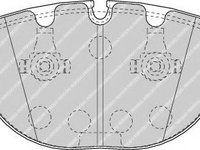 Set placute frana,frana disc BMW X5 (E53) (2000 - 2006) FERODO FDB1618 piesa NOUA