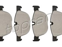 Set placute frana,frana disc BMW X5 (E70), BMW X6 (E71, E72) - TOPRAN 502 032