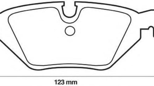 Set placute frana,frana disc BMW Z1, BMW 3 Co