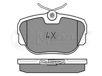 Set placute frana,frana disc BMW Z1, BMW 3 limuzina (E30), BMW 3 Touring (E30) - MEYLE 025 211 7317