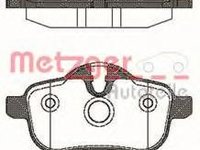 Set placute frana,frana disc BMW Z4 (E89) - METZGER 1417.00