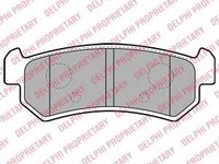 Set placute frana,frana disc CHEVROLET AVEO Hatchback (T250, T255) (2007 - 2016) DELPHI LP1910 piesa NOUA