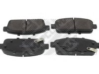 Set placute frana,frana disc CHEVROLET CRUZE (J300), OPEL ASTRA J, OPEL ASTRA J Sports Tourer - MAPCO 6957