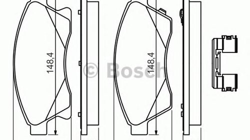 Set placute frana,frana disc CHEVROLET CRUZE 