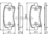 Set placute frana,frana disc CHEVROLET MALIBU (V300) (2012 - 2016) BOSCH 0 986 494 297 piesa NOUA