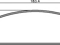 Set placute frana,frana disc CHRYSLER 300 C limuzina (LX), CHRYSLER 300 C Touring (LX), DODGE CHARGER - HELLA 8DB 355 011-891