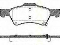 Set placute frana,frana disc CHRYSLER GRAND VOYAGER IV (RG, RS), DODGE CARAVAN (RG_), CHRYSLER TOWN & COUNTRY - TRISCAN 8110 80535