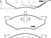 Set placute frana,frana disc CHRYSLER PHANTOM, CHRYSLER LE BARON Cabriolet, CHRYSLER DAYTONA cupe - MINTEX MDB2101