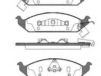 Set placute frana,frana disc CHRYSLER STRATUS limuzina (JA), CHRYSLER STRATUS Cabriolet (JX), DODGE STRATUS limuzina - METZGER 0570.02