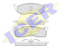 Set placute frana,frana disc CHRYSLER VISION limuzina, CHRYSLER NEON limuzina (PL), CHRYSLER NEW YORKER limuzina - ICER 181436