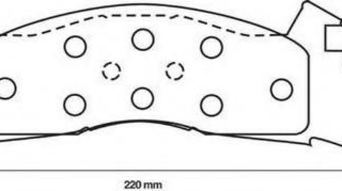 Set placute frana,frana disc CHRYSLER VOYAGER