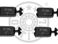 Set placute frana,frana disc Citroen 2 CV, Citroen DYANE, Citroen AMI - OPTIMAL 9101