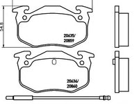 Set placute frana,frana disc Citroen BX (XB-_), Citroen BX Break (XB-_), ALPINE A610 - TEXTAR 2063503