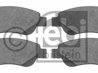 Set placute frana,frana disc Citroen C1 (PM_, PN_), PEUGEOT 107, TOYOTA AYGO (WNB1_, KGB1_) - FEBI BILSTEIN 16589