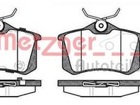 Set placute frana,frana disc Citroen C3 Picasso, RENAULT MEGANE III hatchback (BZ0_), RENAULT MEGANE III cupe (DZ0/1_) - METZGER 0263.74