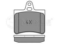 Set placute frana,frana disc Citroen C5 I (DC_), Citroen C5 I Estate (DE_), Citroen C5 II (RC_) - MEYLE 025 233 0515