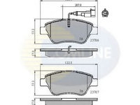 Set placute frana,frana disc CITROEN NEMO caroserie (AA) (2008 - 2016) COMLINE CBP11702 piesa NOUA