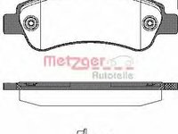 Set placute frana,frana disc Citroen RELAY bus, Citroen RELAY Van, Citroen RELAY platou / sasiu - METZGER 1238.00