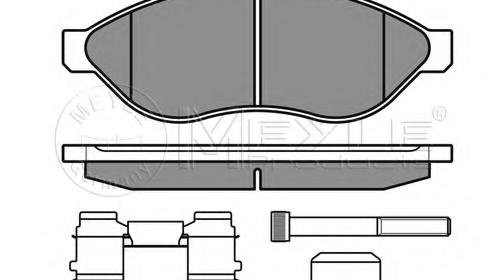 Set placute frana,frana disc Citroen RELAY bu