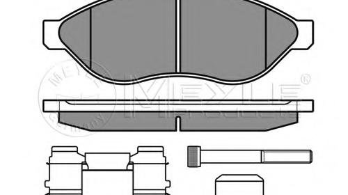 Set placute frana,frana disc Citroen RELAY bu