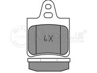 Set placute frana,frana disc Citroen XANTIA (X1), Citroen XM (Y3), Citroen XM (Y4) - MEYLE 025 201 6215