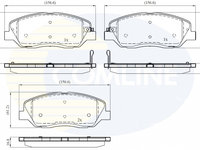 Set placute frana,frana disc COMLINE CBP31676