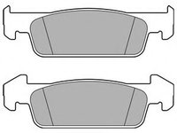 Set placute frana,frana disc DACIA LOGAN II (2012 - 2020) DELPHI LP2663