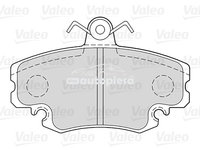 Set placute frana,frana disc DACIA LOGAN MCV (KS) (2007 - 2016) VALEO 301002 piesa NOUA