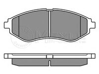 Set placute frana,frana disc DAEWOO KALOS (KLAS), CHEVROLET KALOS, CHEVROLET KALOS limuzina - MEYLE 025 239 7417