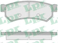 Set placute frana,frana disc DAEWOO NUBIRA Limuzina (KLAN) (2003 - 2016) LPR 05P1564 piesa NOUA